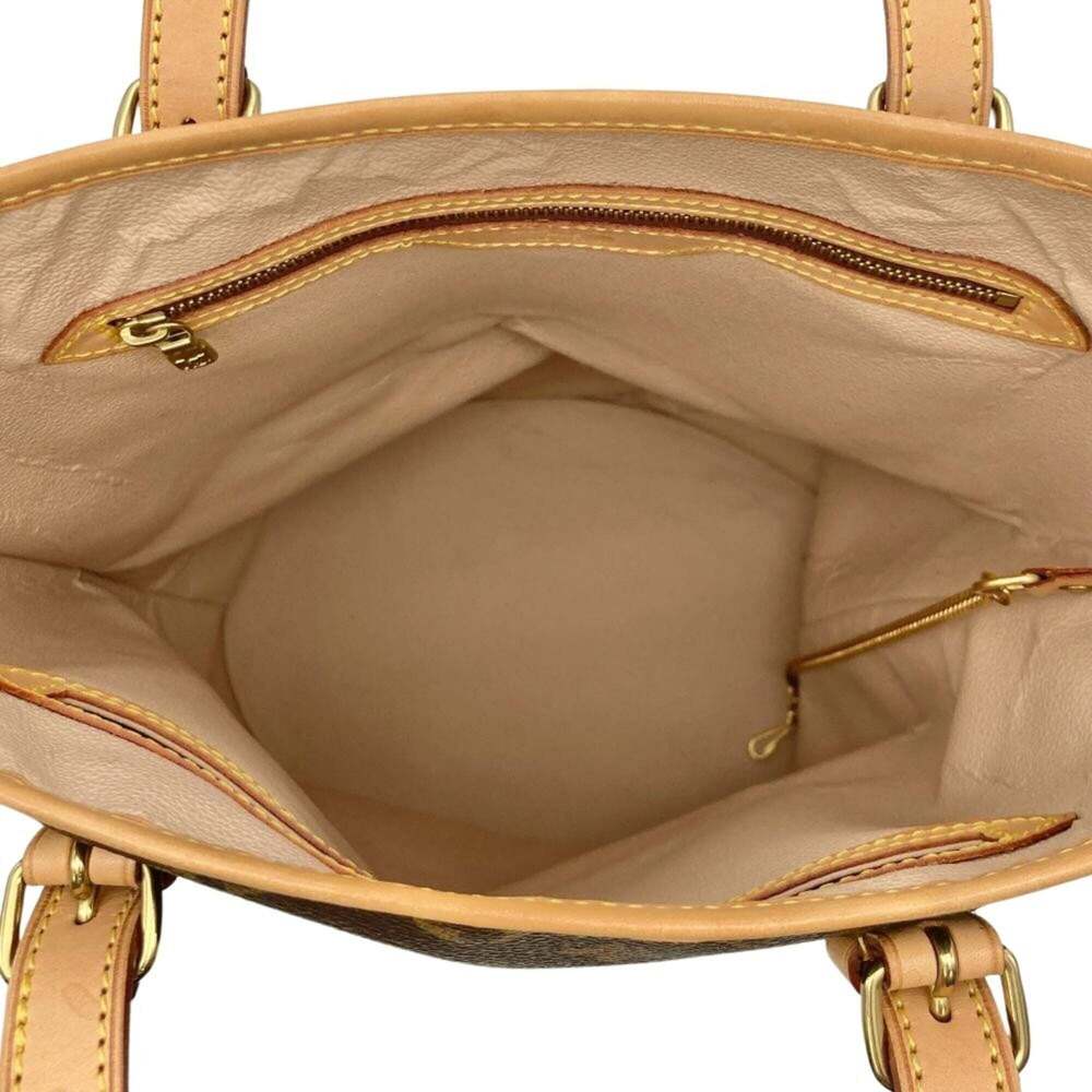 LOUIS VUITTON Brown Monogram Canvas Tote Bag - Picture 5 of 12